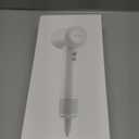 Hair Dryer, Ionic High-Speed Blow Dryer for Fast Drying with Brushless Motor, Portable Professional Hair Dryers with Magnetic Concentrator, Quiet Compact Hairdryer for Women & Men, Travel/Home/Salon (White)