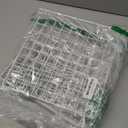 3-Tier Foldable Laundry Basket Organizer with Rotating Hooks - Space-Saving Over Washer and Dryer Shelf for Laundry Room Organization and Storage, Durable Wire Shelving Unit, White