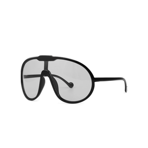 GFUIARA Trendy Oversized Sunglasses for Women Men Fashion Shield Aviator Sun Glasses UV400 Protection Goggles
