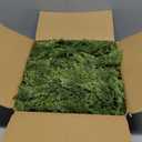 9 Ft Christmas Cedar Garland: Artificial Real Touch Soft Thick Green Garlands Decorations for Outdoor Indoor Home Front Mantle Fireplace Holiday Party Decor