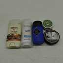 Old Spice; Jack Black Antiperspirant; Tree-topped Mustache Wax; Untamed Organics Tallow Hair Clay; Secret Clinical
