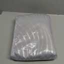 100% Blackout Curtains Grey and Silver Foil Pattern Curtains 84 Inch Length for Living Room Metallic Silver Wave Print Drapes for Bedroom Thermal Insulated Grommet Window Curtains 2 Panel Set