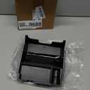 EDBETOS Center Console Organizer Tray Compatible with Subaru Crosstrek 2018-2022 2023 and fits Impreza 2017-2022 2023 Accessories Armrest Secondary Storage Box ABS (Black Trim)