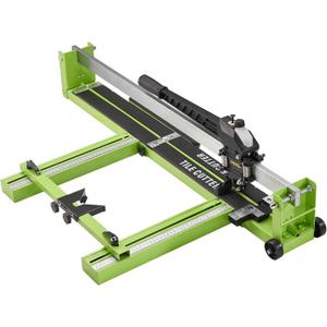 VEVOR Tile Cutter 32 Inch Manual Tile Cutter 1.4 Inch Tile Cutting Machine Ceramic Porcelain Tile Cutter w/Laser Guide All-Steel Frame and Bonus Spare Cutter Wheels Tile Cutter Hand Tool