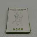 Wristband Phone Holder for Running, Forearm Armbands, Running Armband with Card Slot for iPhone Pro Max Plus (16/15/14/13/12/11/X/XR), for Galaxy S24/S10, Cell Phone Holder Up to 7.0'' Phone (Black)