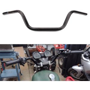 AnXin Motorcycle 7/8" Drag Handlebars High-Rise Tracker Handle Bars Universal For Sportster XL 883 1200 Cruiser Bobber Custom Chopper Softail Dyna Tour Glide Road CG125 Black
