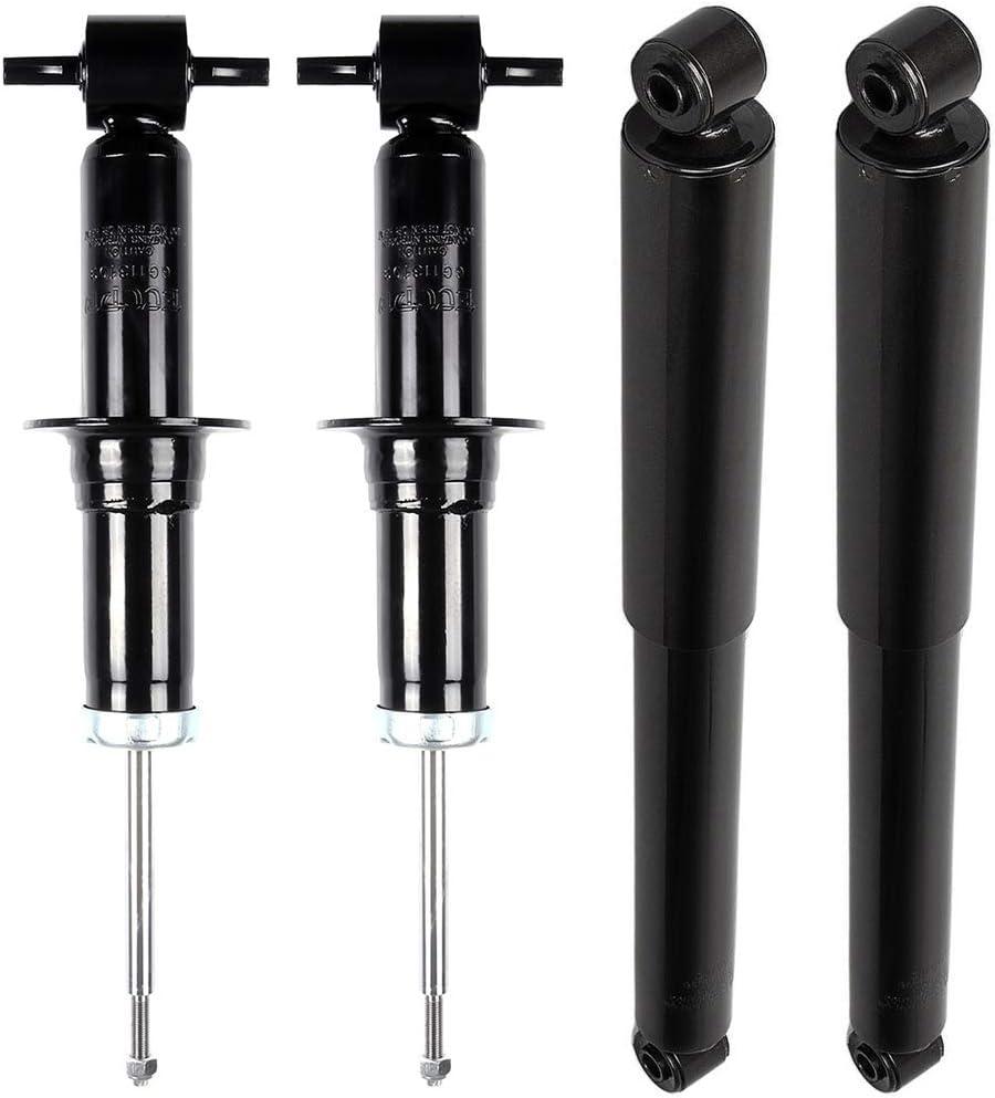 Shocks for GMC,ECCPP Front Rear Shocks Absorbers Kits Fits 2007 2008 2009 2010 2011 12 13 for Chevy Silverado 1500,07 08 09 10 11 12 13 for GMC Sierra 1500 341493 39105 Gas Struts Auto Shocks 
