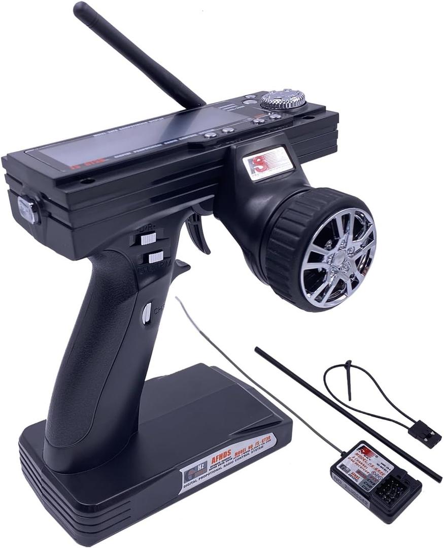 FS-GT3B 3 Channels RC Transmitter and Receiver FS-GR3E 2.4GHz Fly AFHDS Sky Radio Control System for RC Car RC Boat