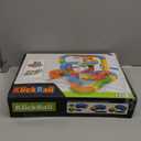 KlickRail Electric Train Set Flexible Race Track for Kids 4 6 7 8, 88 Pcs Car Track for Toddlers 3-5, Building Toy Train Track Gravity-Defying 3D Embedded Layouts & Motorized Car, STEM Easter Gift