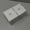 Pack of 2 Candle Charisma 100 White Spell Candles - 4" Unscented Paraffin Chime Candles, Smokeless & Dripless, Colored Candles, 1.5 Hours Burn Time 0.4" Thick Taper Candles for Rituals,Birthdays and Parties