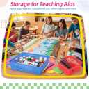Mifoci 30 Pack Classroom Paper Tray, Plastic Turn in Trays for Classroom