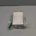 Ceramic Farmhouse Tea Bag Storage Organizer Caddy Holder with Lid (White)