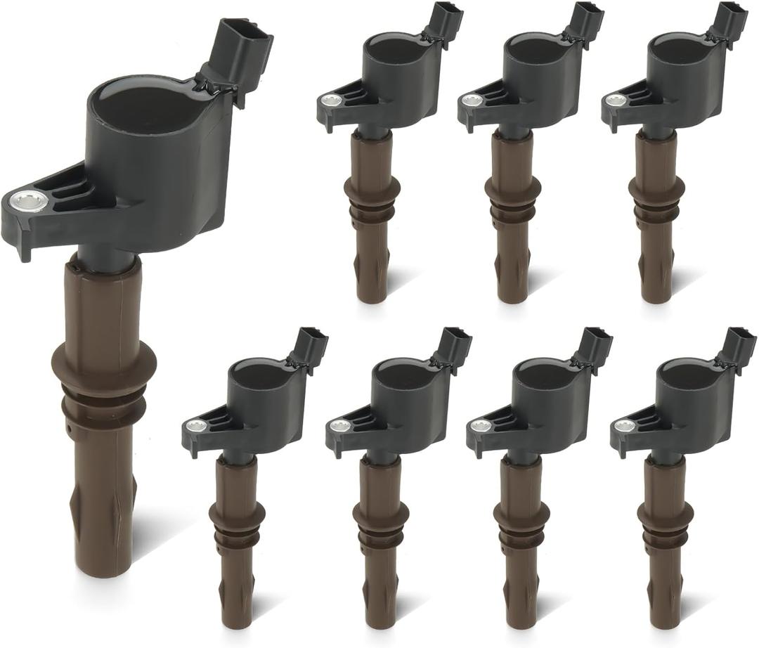 Set of 8 Ignition Coil Pack 4.6L 5.4L Compatible with 2008-2010 Ford Explorer Mustang F-150 F-250 F-350 Super Duty, 2009-2014 Expedition Lincoln Navigator, 2008 Mark LT Replace DG521 Set of 8 Ignition Coil Pack 4.6L 5.4L Compatible with 2008-2010 Ford Explorer Mustang F-150 F-250 F-350 Super Duty, 2009-2014 Expedition Lincoln Navigator, 2008 Mark LT Replace DG521