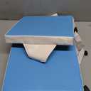 Kalawen Upgraded 2Pcs PU Washable Straps Safety Buckle Toddler Booster Seat for Kitchen Chair, Portable Travel (Blue)