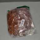 BERON Ginger Long Wig for Women Straight Girls DarkOrange Costume Hair Wigs Middle Part Heat Resistant Synthetic for Cosplay Party or Daily Use Wig