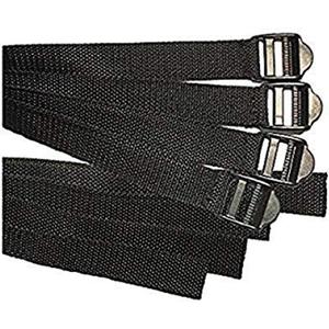 Black Polycarbonate Straps