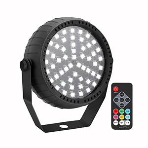 Telbum Strobe Lights, 54 Super-Bright RGB LEDs Mini Strobe Light for Parties, Halloween Strobe Lights with Remote Control, Sound Activated & Speed Control Plug-In Flash Light for Room DJ Stage Wedding