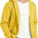 TACVASEN Mens Zip Up Hoodie Fleece Lined Hoodie Jacket Men Full Zip Sweatshirts Outdoor Thermal Athletic Hoodies (XL)