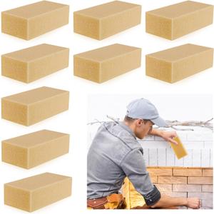 Tessco for you 9 Pcs Reusable Soot Eraser Sponge for Dry Cleaning - Effective Soot Remover for Pet Hair, Dust, and Dirt on Painted Walls, Books, and Car Interiors