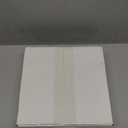 Nuanchu Christmas Star Tree Topper 10.4 x 9.4 Inch Large 3D Glitter Topper Ornament Metal Hollowed with 20 LED Lights Vintage Xmas Reflector Treetop New Year Holiday Indoor Decor(Silver White)