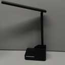 cozoo LED Desk Lamps for Home Office, Modern Dimmable Eye Caring Desk Light with USB Charging Ports AC Outlet, Pen Holder,Touch/Memory/Timer, Kids Small Table Lamp for Reading, Bedroom, Study, Craft