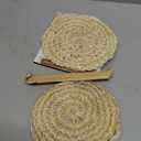 Natural Handwoven Sisal Loofah Body Scrubber - Organic Shower Sponge Made from Premium Agave Fibers - Arabic-Turkish Style with Bar Soap Pouch - Natural Body Scrubber for Men & Women