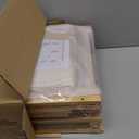 Laundry Hamper, 22.5 Gallon (85L) Bamboo Wood Clothes Laundry Basket with Lid and Handles, Removable Liner (Natural, Large)