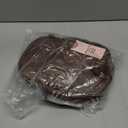 Sling Bag Crossbody Backpack - 2 in 1 Leather Cross Body Bag Fanny Pack with 2 Removable Straps (Coffee)