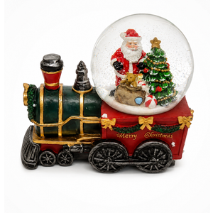 Christmas Snow Globe Christmas Decor Snowing Train