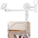sleep apnea hose Hose Holder with Mask Following Function, c-pap Hose Hanger and Masks Hook Organizer for Bedside. Provides A Stable, Tangle-Free compatible CPAP Supplies so You can Sleep Better (white)