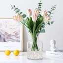 DomeStar 4200PCS Clear Fake Ice, Iridescent Acrylic Fake Diamonds, Vase Fillers, Crushed Ice Rocks Plastic Gems for Centerpiece Fish Tank Table Scatter Photography Props Display Decoration