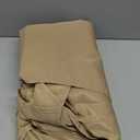 Blissun 9ft Patio Umbrella Replacement Canopy, Market Umbrella Top, Outdoor Table Umbrella Canopy for 8 Ribs, Canopy Only (Tan)