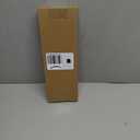 Fovths 5 Pack LED Advent Candles With Words Hope Peace Love Joy Jesus - Flameless Taper Candles for Christmas Wreath Celebration Decor, Pink, Purple, White