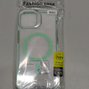 WOGROO for iPhone 14 Case, [Compatible with MagSafe], Magnetic Kickstand Case for Women Girls, Case for iPhone 13, 6.1", Clear Green