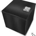 Heavy Duty Tool Box Chest Box Trailer Tongue Box for Pick Up Truck Bed RV Trailer Black Rectangle Truck Bed Storage with Side Handle,Lock and Keys(black)