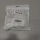 Silicone Toe Separators Sleeves for Bunions Women & Men, Hallux Valgus Relief - Toe Straightener & Spacer (2 Pairs, Transparent)