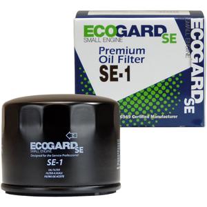 ECOGARD SE-1 Small Engine Oil Filter for Mowers, Tractors, Lawn Equipment, Other Small Gas Engines Replaces BRIGGS-STRATTON 492932, 695396, 792326, 795137, FRAM PH8170, TECUMSEH 36563, WIX 57035