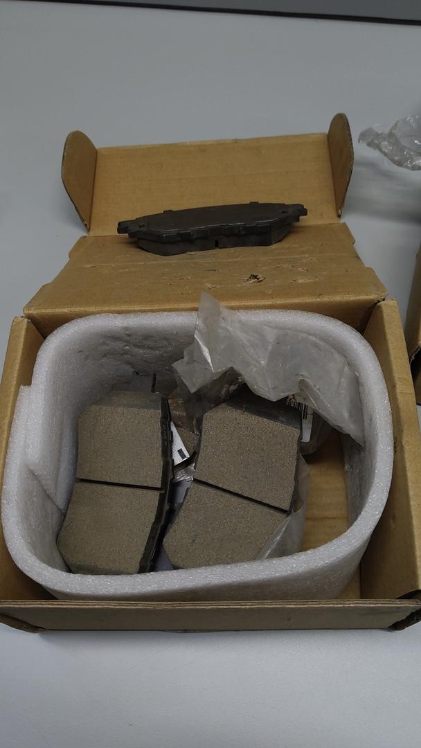 Brake Pads 1 set with hardware 33 7101 ff 153845 0301 N25 