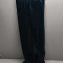 Herseas Women's Velvet Pants Drawstring Waist Wide Leg Casual Lounge Pant (X-Large, Emerald Green)