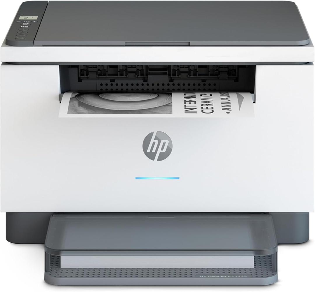 HP LaserJet MFP M234dw Wireless Black & White Printer, Print, scan, copy, Fast speeds, Easy setup,Mobile printing, Best-for-small teams