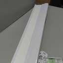 Persilux No Drill Light Filtering Cellular Shades,White,53" w x 64" h