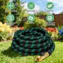 150 FT Non-Expanding Garden Hose, 2026 New Upgrated Non-Expandable Garden Water Hose - Ultra-Light & Flexible Burst-Resistant, Kink-Free Garden Hoses, All-Weather Use for Lawns, Gardens,Outdoor