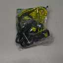 6 Pcs 24 Inch Flat Adjustable Bungee Cords with Hooks, 3X Faster to Adjust The Length, Lucky Straps Black/Yellow Heavy Duty Bungee Straps for Cargo, Bike, Cart, Tent, Truck, Camping, Outdoor