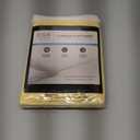 Twin XL Size Flat Sheet - Hotel Quality Top Flat Bed Sheet Only - Ultra-Soft, Breathable & Cooling - Fade & Wrinkle Free - Easy-Care, Stain & Shrink Resistant Bedding - Easy-Fit & Oeko-Tex - Yellow