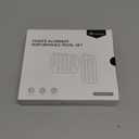 TPARTS Aluminum Self-Flip Lock Performance Pedal Sets Accelerator Brake Pedals Cover for Tesla Model 3 Highland 2024+/Model Y Juniper 2025+ Non-Slip Protector Accessories Foot Pedal Pad Replacement