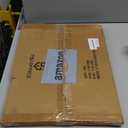 Small White Board Cork-Board Combo - 16 X 12 inches Gray Linen Board & Magnetic Dry Erase Board for Wall, Mini Bulletin Cork Board with Holder for Office, Home and School