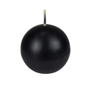 Zest Candle 2 Inch Black Ball Candles