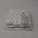 SMILETIME White 84in Long Velvet Curtains with Rod Pocket Thermal Insulated Soft Privacy Light Filtering Velvet Drapes for Bedroom and Living Room, Set of 2 Panels, 52 x 84 Inches Long