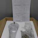 TACDANDM Raindrop Pendant Light, Brass Glass Pendant Lighting, Teardrops Modern Hanging Light for Entryway Foyer Stairway Kitchen Island Bedroom Dining Living Room Hallway