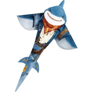Shark Kite for Kids & Adults, Outdoor Kite, Perfect for Beginners, Easy to use, Ideal for Beaches, backyards, Grassy Areas, Large